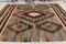 Grand Tapis Kilim en Laine, Turquie 3