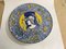 Large 20th Century Ceramic Dish in Yellow and Blue from C.Lombardo, Italy, 1960s 25