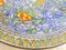 Piatto grande in ceramica gialla e blu di C.Lombardo, XX secolo, anni '60, Immagine 3
