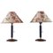 Swedish Modern Table Lamps attributed to Böhlmarks, 1930s, Set of 2 1