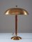 Lámpara de mesa Grace sueca de latón atribuida a Nordic Company para Nordiska Kompaniet, años 30, Imagen 2