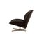 Poltrona in pelle nera di Ligne Roset, Immagine 6