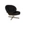 Leather Armchair in Black from Ligne Roset 1