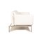 Roro Leather Two-Seater White Sofa from Brühl 11