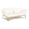 Roro Leather Two-Seater White Sofa from Brühl 10