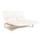 Roro Leather Two-Seater White Sofa from Brühl 5
