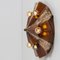 German Caroussel Brown Ceramic Lamp from Pan, 1970s 15