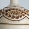Lámpara colgante danesa de cerámica marrón y beige, 1970, Imagen 8