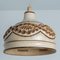 Danish Brown Beige Ceramic Pendant, 1970 3