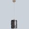 Lámpara colgante Danush Cylinder de cerámica marrón, 1970, Imagen 13