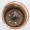 Lámpara colgante Danush Cylinder de cerámica marrón, 1970, Imagen 9