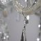 Lámpara de araña de cristal de Bohemia del siglo XX, Imagen 11