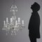 20th Century Bohemian Crystal Chandelier 8