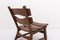 Dutch Stained Oak Chairs by Dittmann & Co. for Awa, 1970s, Set of 5, Image 9
