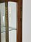 Vintage Display Cabinet in Oak and Glass 12