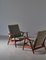 Modern Danish Armchairs by Søren Willadsen attributed to Illum Wikkelsø, 1950s, Set of 2, Image 12