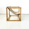 Mid-Century Modern Italian Wood Armchair with Beige Fabric by Pino Pedano, 1970s 3