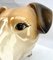 Escultura de perro italiana de cerámica esmaltada pintada a mano, años 50, Imagen 10