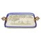 Italian Mirror-Engraved Murano Glass Serving Tray by Ercole Barovier, 1950s, Image 1
