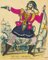 Personaggi teatrali, XIX secolo, incisioni colorate a mano, con cornice, set di 8, Immagine 9