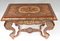 Italian Marquetry Side Table Console Inlay, Image 13