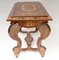 Italian Marquetry Side Table Console Inlay 16