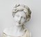 Klassische italienische Maiden Two Seasons Statuen aus Marmor, 2er Set 2