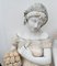 Klassische italienische Maiden Two Seasons Statuen aus Marmor, 2er Set 3
