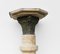 Mesa de columna en espiral con pedestal de mármol italiano, Imagen 6