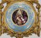 Placques Cherub Wall Hanging Plates with Gilt Frame from Sevres, Set of 4 6