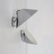 Chromed Metal Wall Lamps, 1970s, Set of 2, Image 8