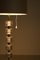 Lámpara de pie con vidrio acrílico y cromo, Imagen 4