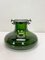 Green Glass Christmas Tree Stand from Bulach of Switzerland, 1930s 4
