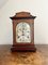 Edwardian Rosewood Inlaid Chiming 8 Day Mantle Clock, 1900s 1