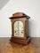 Edwardian Rosewood Inlaid Chiming 8 Day Mantle Clock, 1900s 3