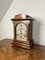 Edwardian Rosewood Inlaid Chiming 8 Day Mantle Clock, 1900s, Image 2