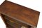 English Victorian Figured Walnut Open Bookcase, 1870s 10