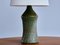 Green Ceramic Table Lamp by Henry Brandi for Brandi Vejbystrand, Sweden, 1960s 4