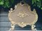 Antique French Rococo Style Fireplace Screen in Brass, 1890s 8