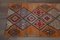 Vintage Turkish Runner Rug in Orange, Red & Purple, 1960s 6