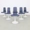 Tulip Base Dining Chairs by Läsko Studioform International, 1970s, Set of 6, Image 1