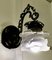 French Arts and Crafts Wall Lights with Flower Shades, 1890s, Set of 2, Image 4
