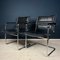 Mid-Century Bauhaus Style Office Chairs by Mart Stam for Stol Kamnik, 1980s, Set of 2, Image 9