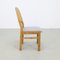 Brutalist Dining Chairs in Pinewood, 1970s, Set of 4, Image 4