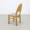 Brutalist Dining Chairs in Pinewood, 1970s, Set of 4 6