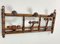 Antique French Faux Bamboo Coat Rack, 1890s 4