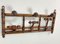 Antique French Faux Bamboo Coat Rack, 1890s, Image 4