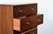 Mid-Century Scandinavian Style Teak and Brass Chest of Drawers or Tallboy by John & Sylvia Reid for Stag, Image 7