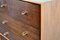 Mid-Century Scandinavian Style Teak and Brass Chest of Drawers or Tallboy by John & Sylvia Reid for Stag 2