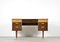 Walnut and Beech Concave Desk by Gunther Hoffstead for Uniflex, 1960s 8